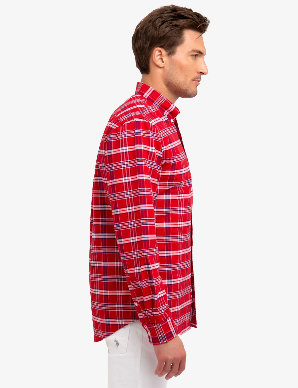PLAID OXFORD SHIRT