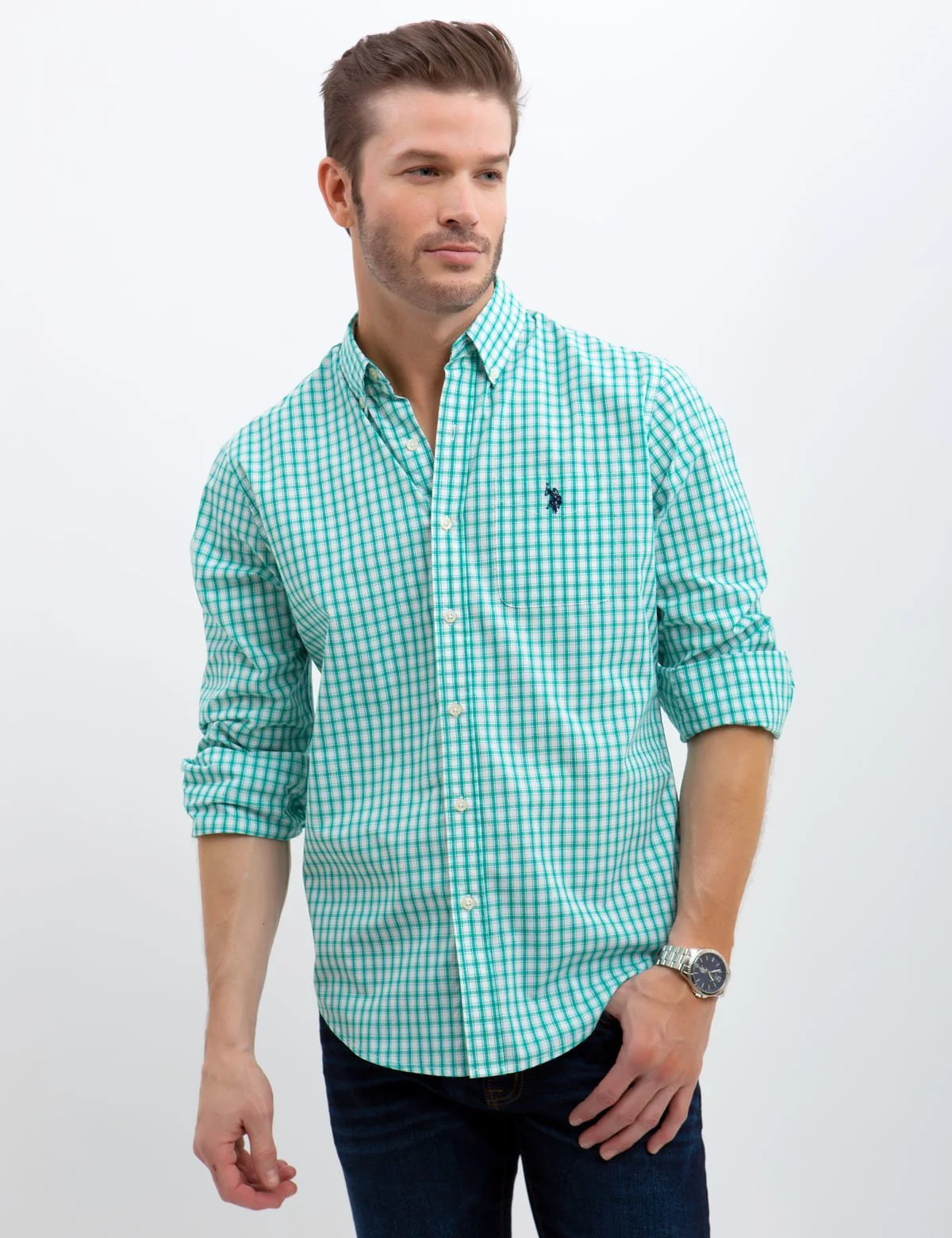 28240-stretch-slim-woven-shirt-1.webp STRETCH SLIM WOVEN SHIRT