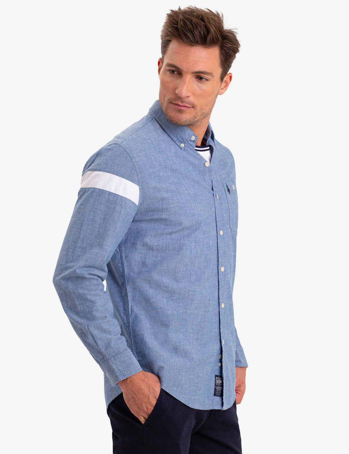28388-uspa-logo-stripe-long-sleeve-shirt-4.webp USPA LOGO STRIPE LONG SLEEVE SHIRT