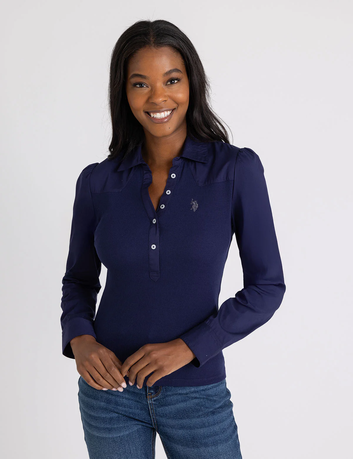 28917-mix-media-collar-popover-shirt-1.webp MIX MEDIA COLLAR POPOVER SHIRT