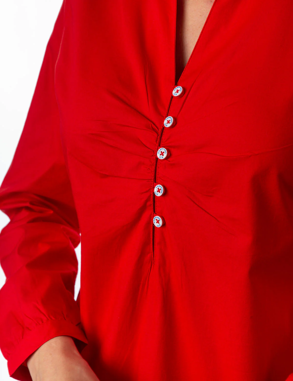 28961-ruched-button-front-shirt-9.webp RUCHED BUTTON FRONT SHIRT