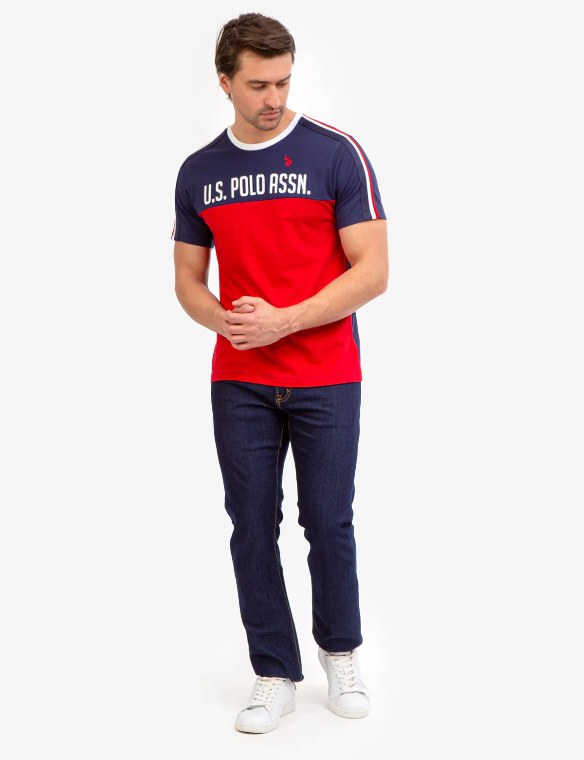 30285-signature-tricot-stripe-colorblock-t-shirt-13.webp SIGNATURE TRICOT STRIPE COLORBLOCK T-SHIRT