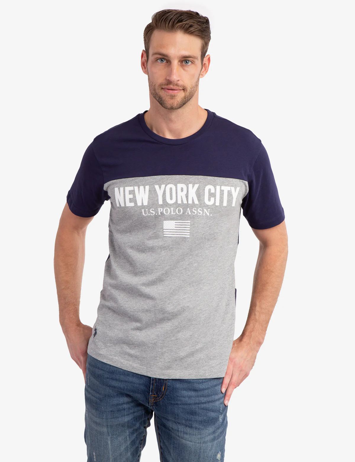 NEW YORK CITY COLORBLOCK T-SHIRT