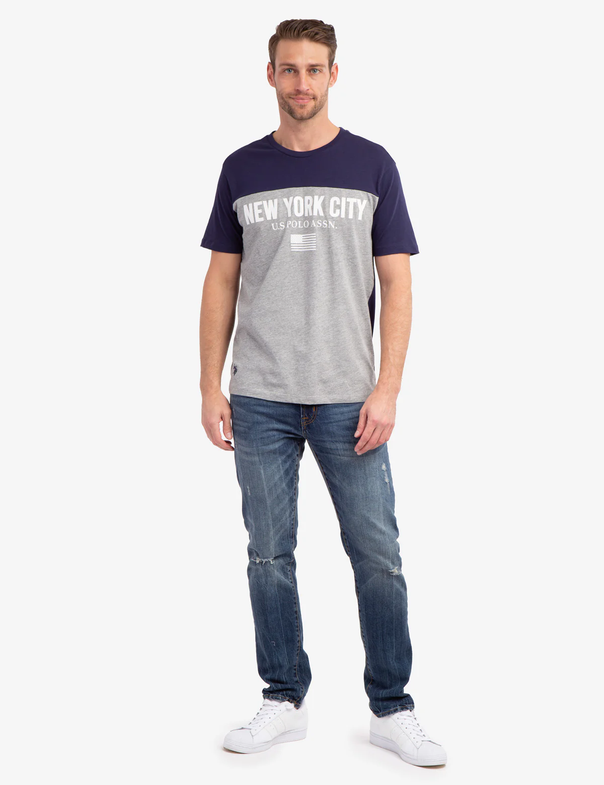 NEW YORK CITY COLORBLOCK T-SHIRT