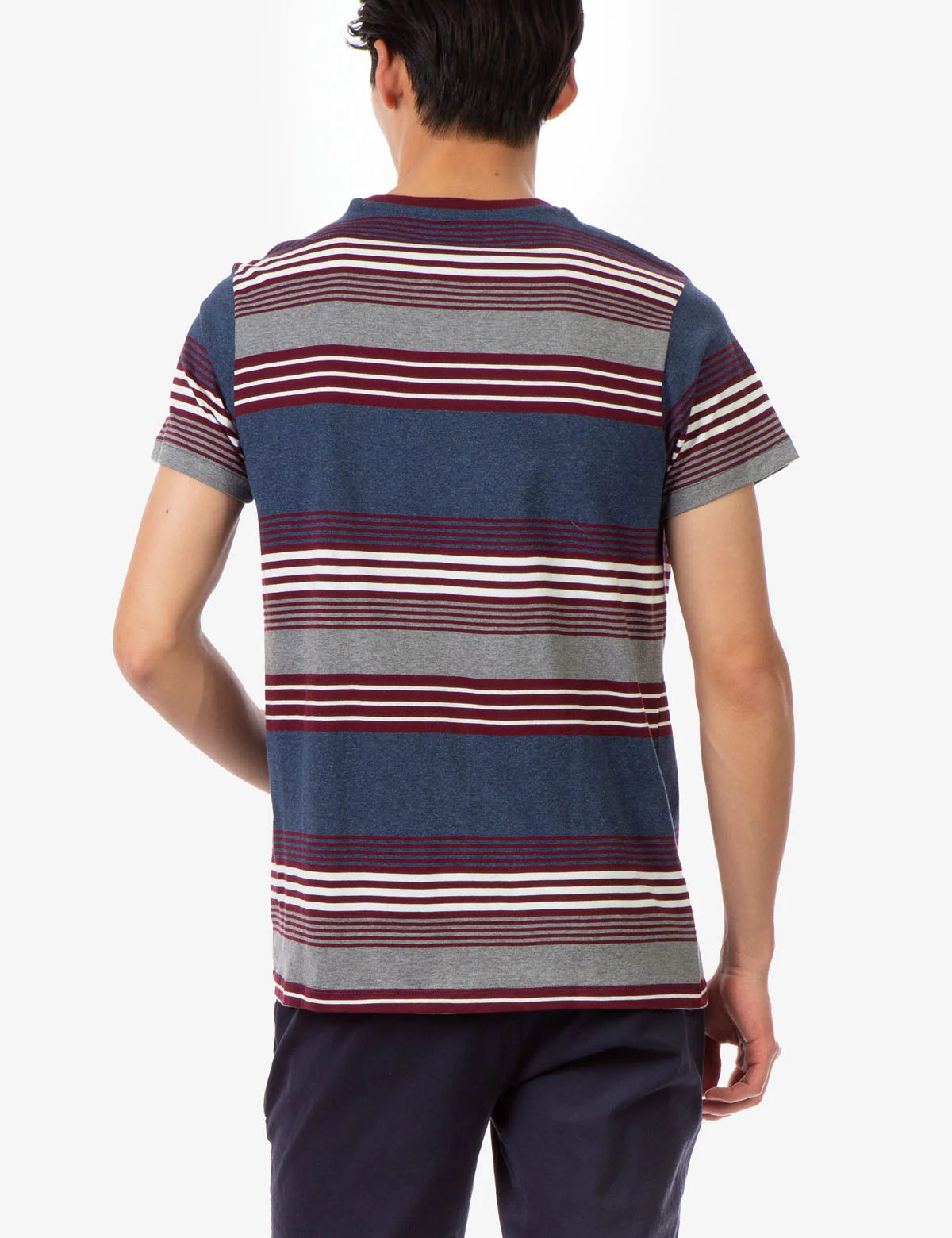 30675-stripe-heather-crew-neck-t-shirt-10.webp STRIPE HEATHER CREW NECK T-SHIRT