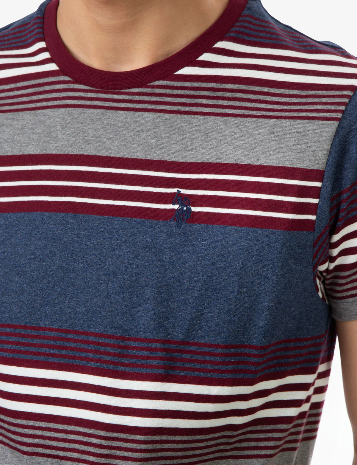 30675-stripe-heather-crew-neck-t-shirt-12.webp STRIPE HEATHER CREW NECK T-SHIRT