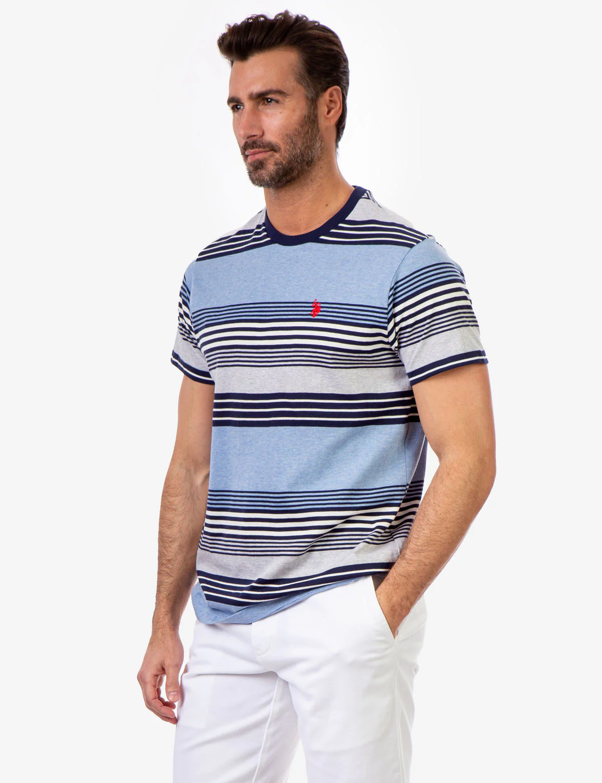 30675-stripe-heather-crew-neck-t-shirt-15.webp STRIPE HEATHER CREW NECK T-SHIRT