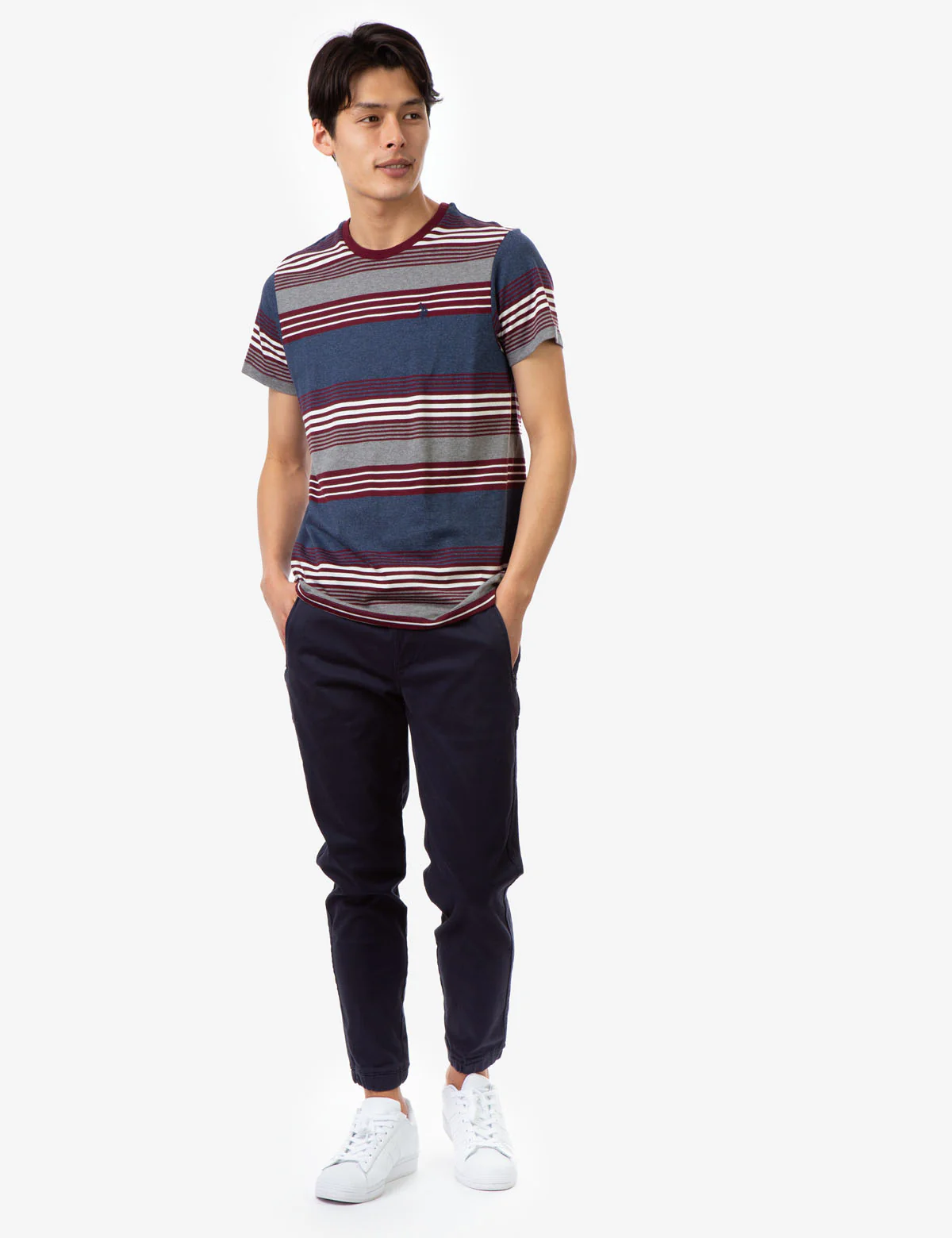 30675-stripe-heather-crew-neck-t-shirt-8.webp STRIPE HEATHER CREW NECK T-SHIRT