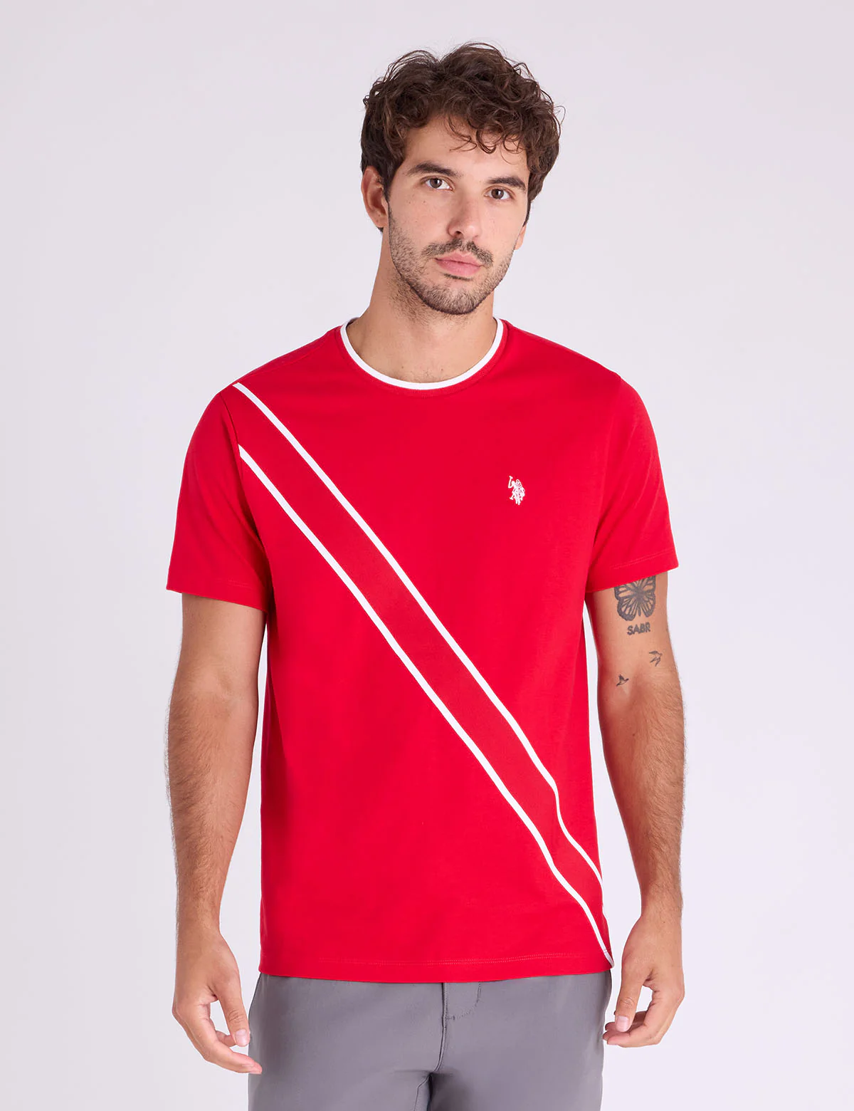 30848-diagonal-tricot-tape-sash-jersey-t-shirt-5.webp DIAGONAL TRICOT TAPE SASH JERSEY T-SHIRT