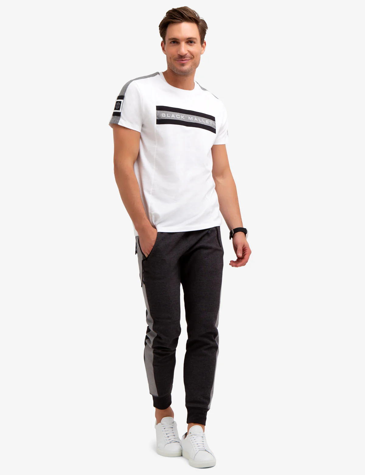 31093-black-mallet-chest-stripe-t-shirt-6.webp BLACK MALLET CHEST STRIPE T-SHIRT