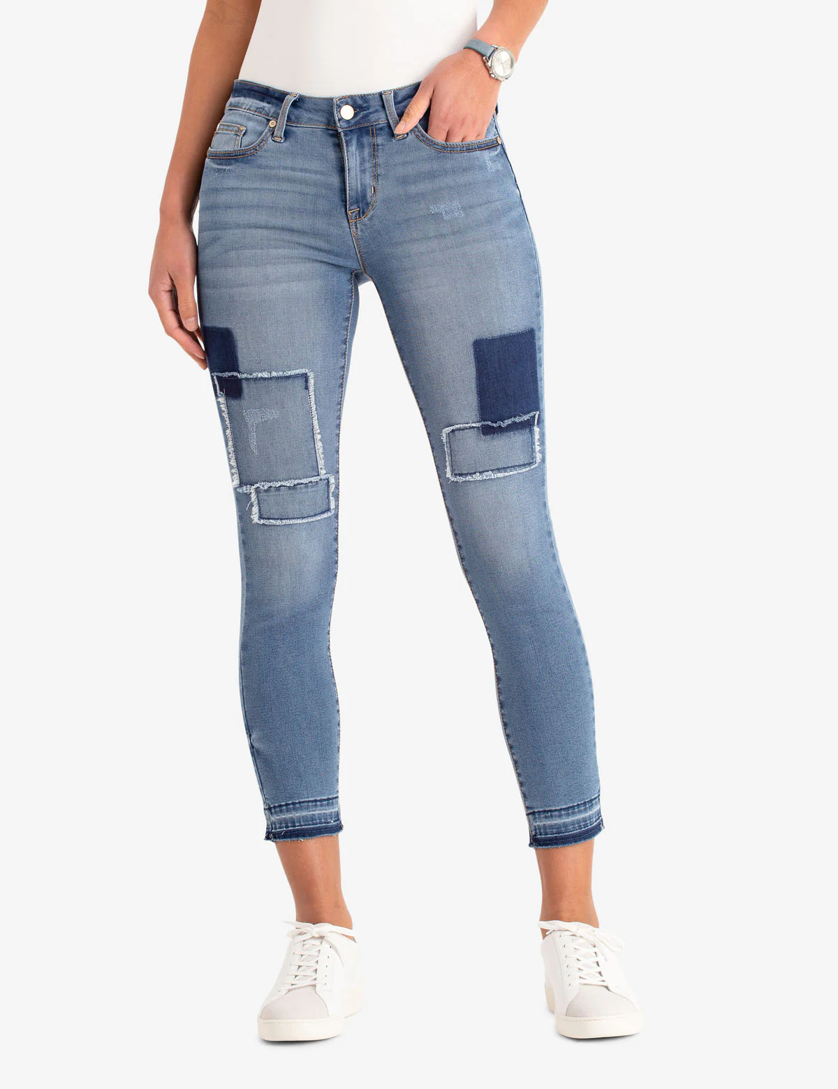 3672-mid-rise-short-super-skinny-patched-jeans-1.webp MID RISE SHORT SUPER SKINNY PATCHED JEANS