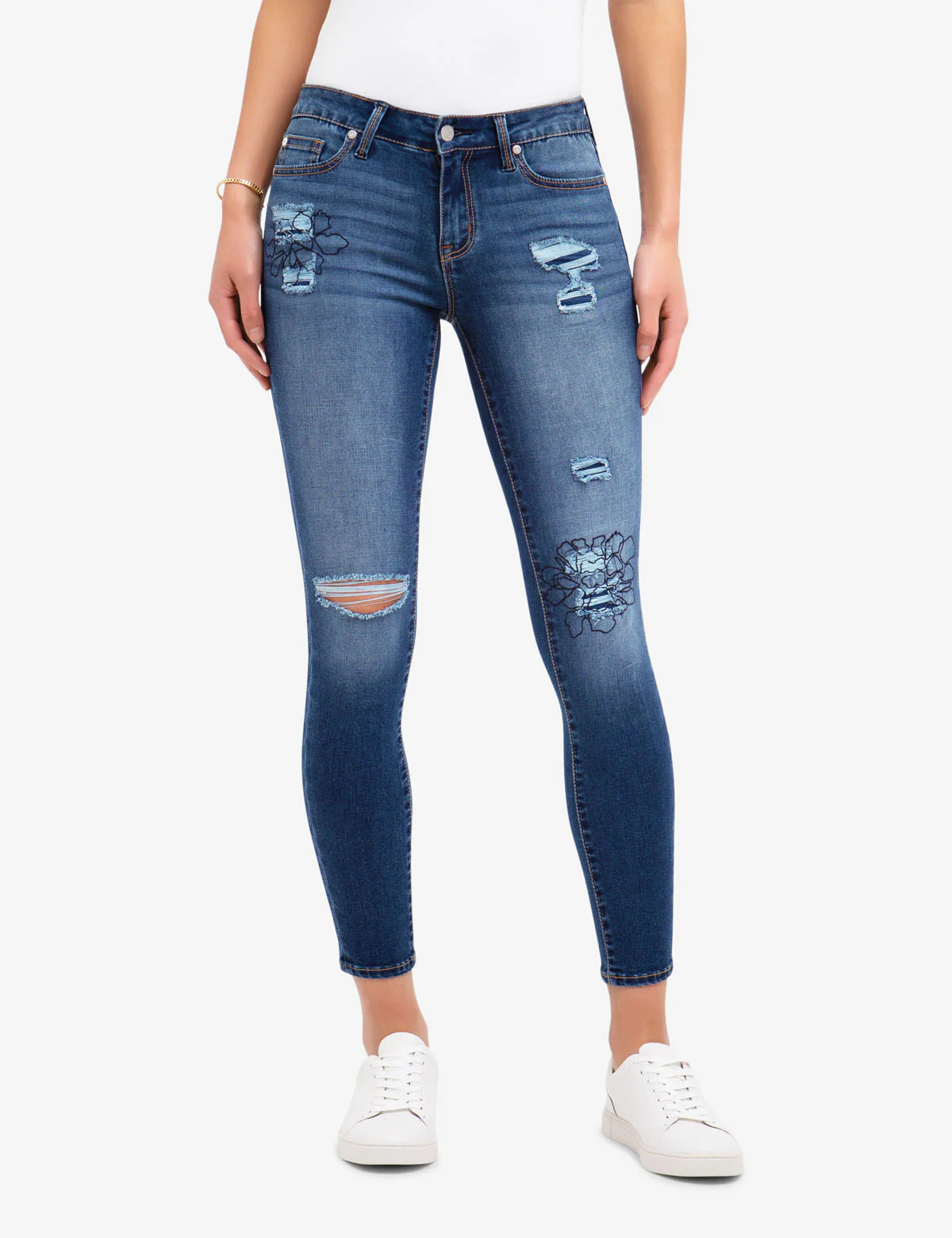 3852-repreve-mid-rise-embroidered-destructive-jegging-1.webp REPREVE® MID RISE EMBROIDERED DESTRUCTIVE JEGGING