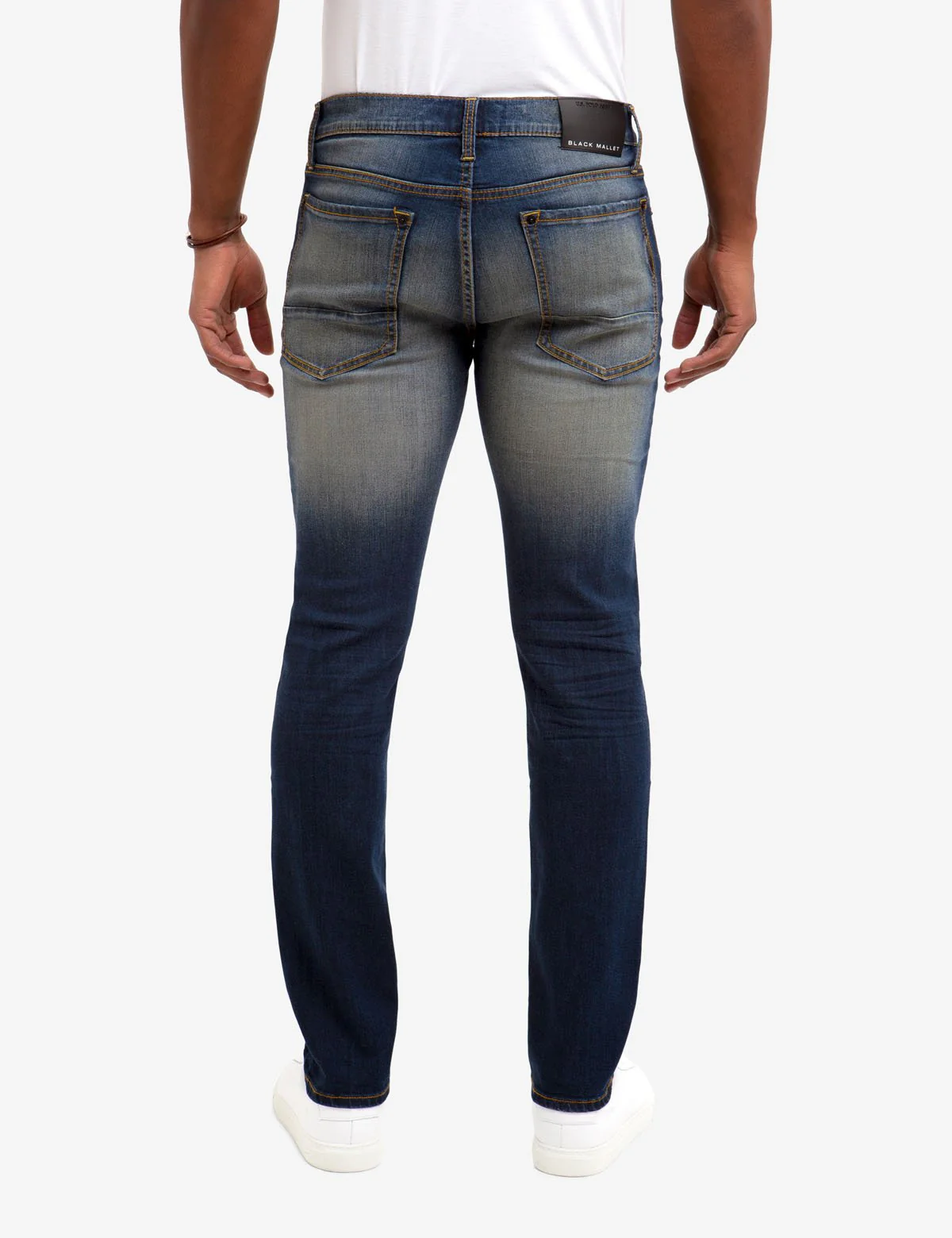 6378-repreve-black-mallet-slim-fit-destructed-jeans-4.webp REPREVE® BLACK MALLET SLIM FIT DESTRUCTED JEANS
