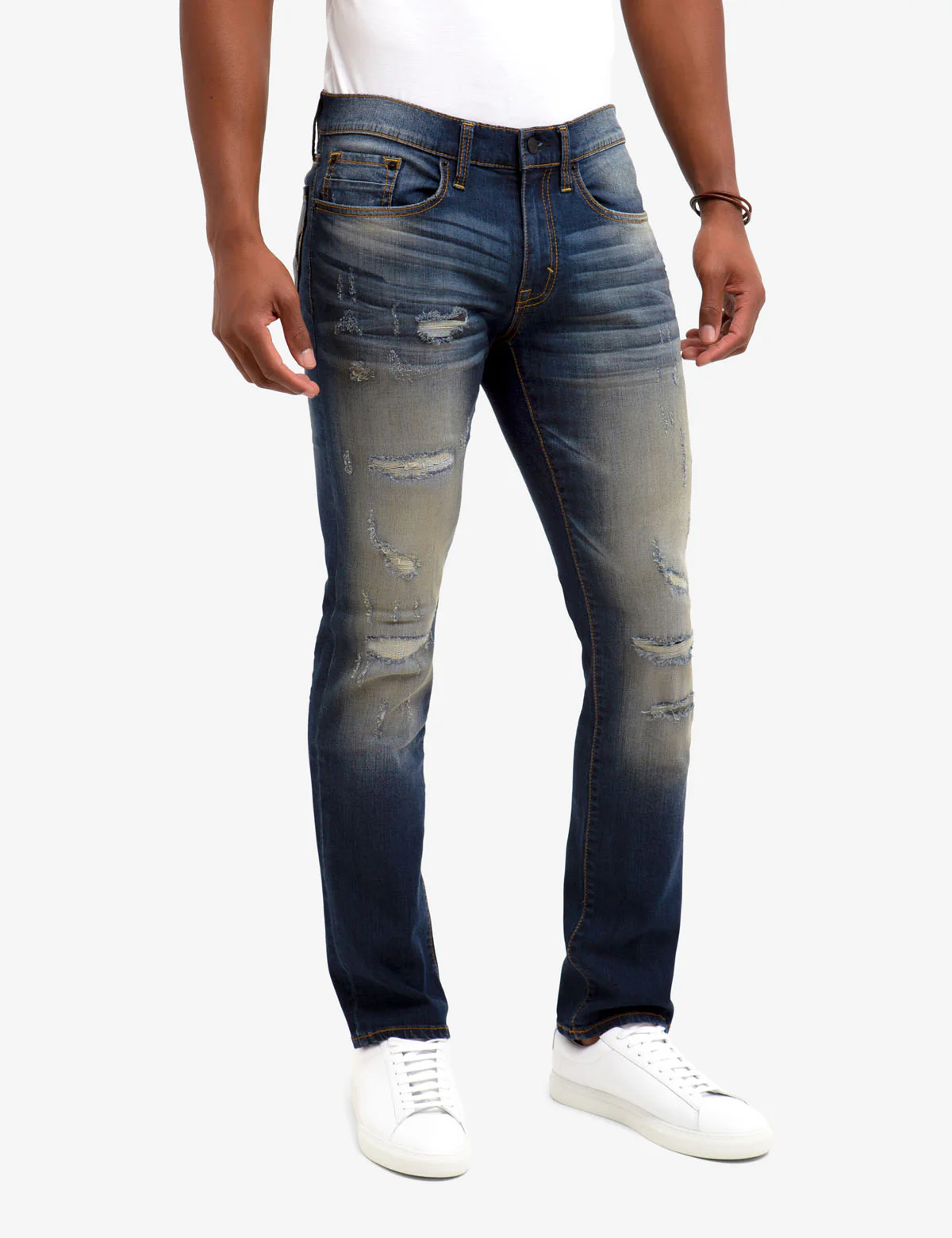 6378-repreve-black-mallet-slim-fit-destructed-jeans-5.webp REPREVE® BLACK MALLET SLIM FIT DESTRUCTED JEANS