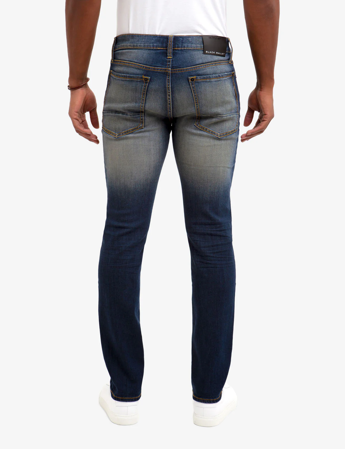 6378-repreve-black-mallet-slim-fit-destructed-jeans-8.webp REPREVE® BLACK MALLET SLIM FIT DESTRUCTED JEANS