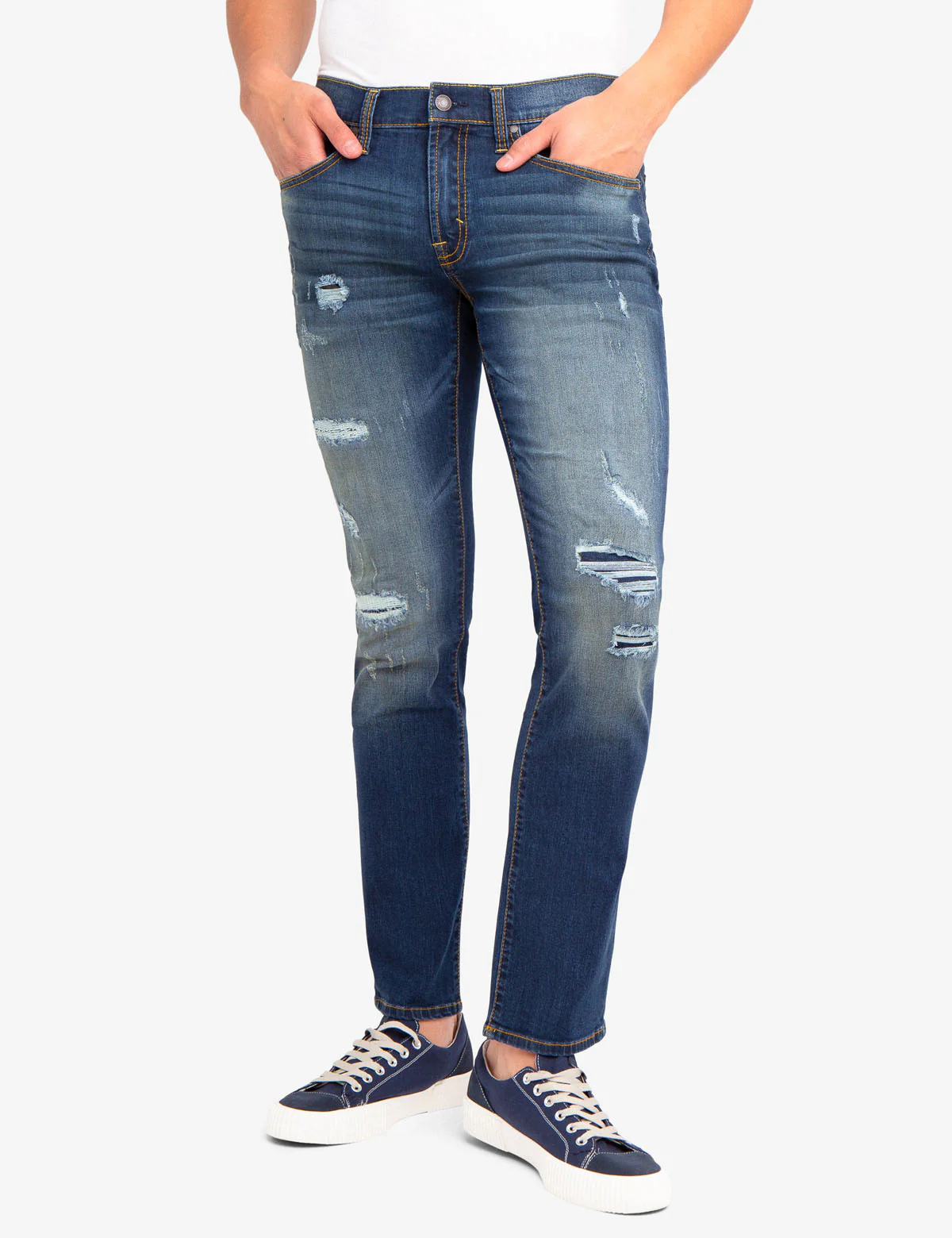 6451-repreve-slim-jeans-with-rip-repair-1.webp REPREVE® SLIM JEANS WITH RIP & REPAIR