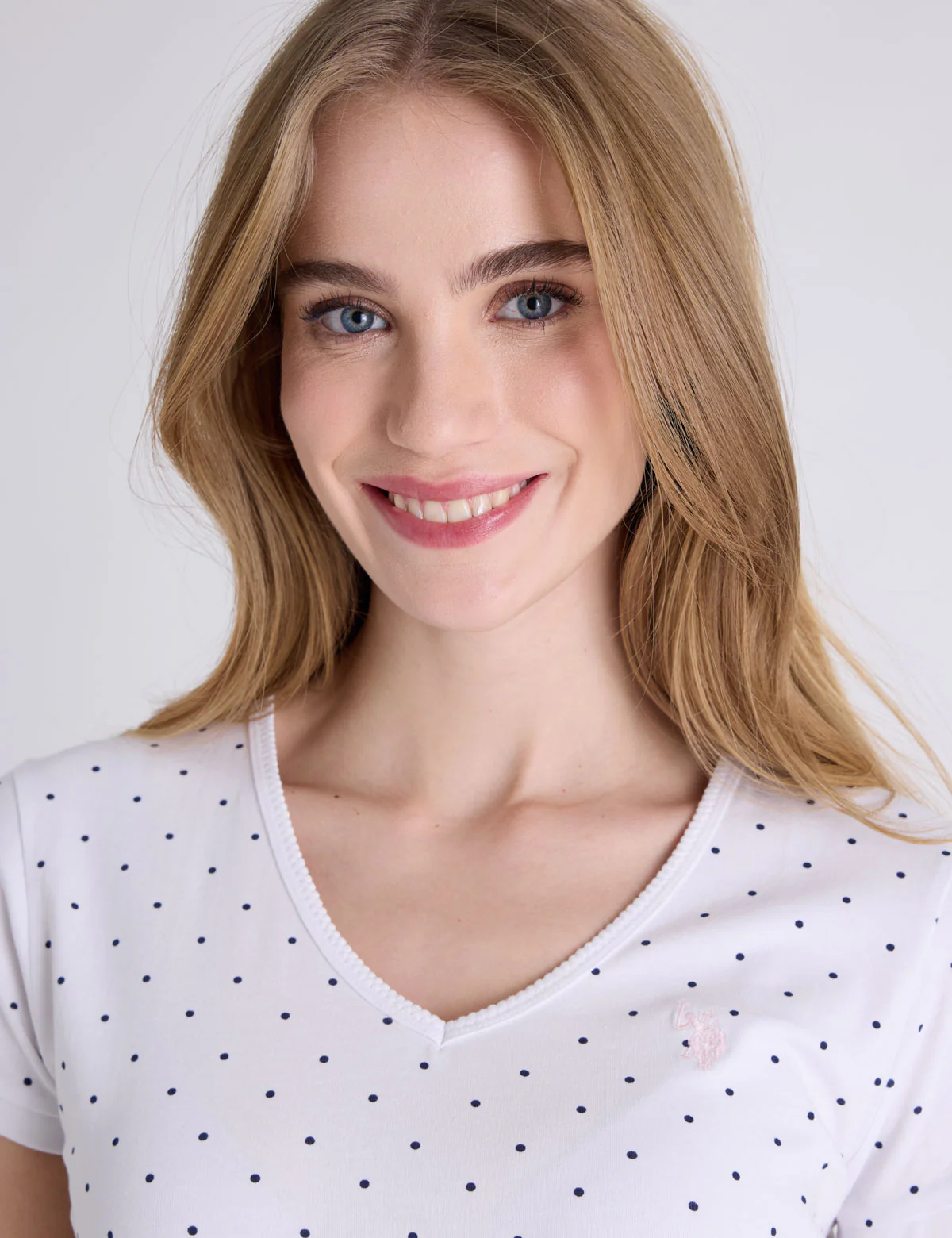 DOT V-NECK T-SHIRT