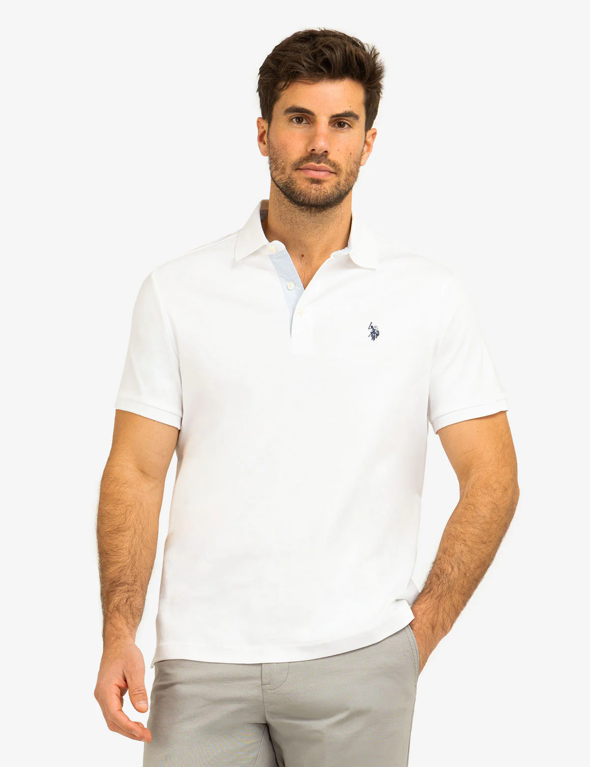 8776-solid-interlock-polo-shirt-with-woven-trim-1.webp SOLID INTERLOCK POLO SHIRT WITH WOVEN TRIM