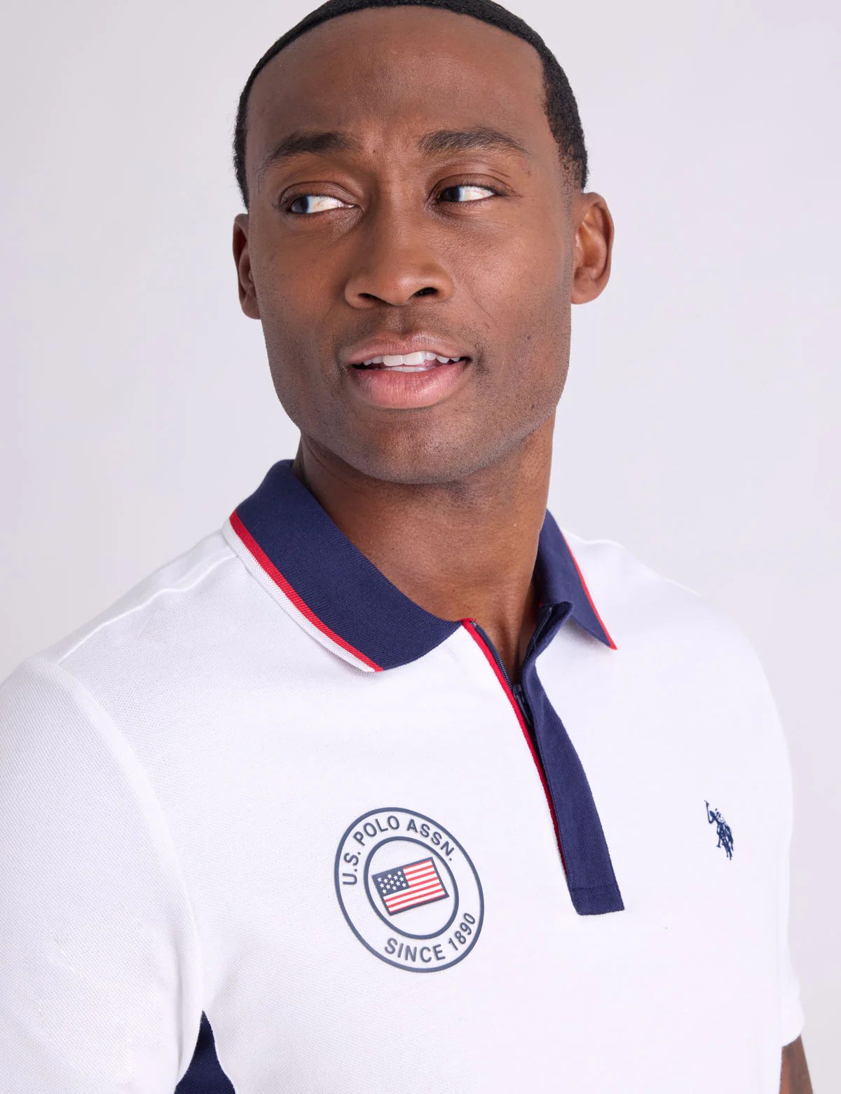 890-usa-vertical-patch-pique-polo-shirt-with-zip-placket-9.webp USA VERTICAL PATCH PIQUE POLO SHIRT WITH ZIP PLACKET