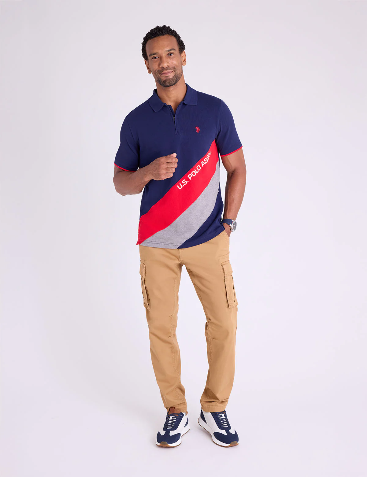 9431-pique-color-block-zipper-polo-shirt-3.webp PIQUE COLOR BLOCK ZIPPER POLO SHIRT