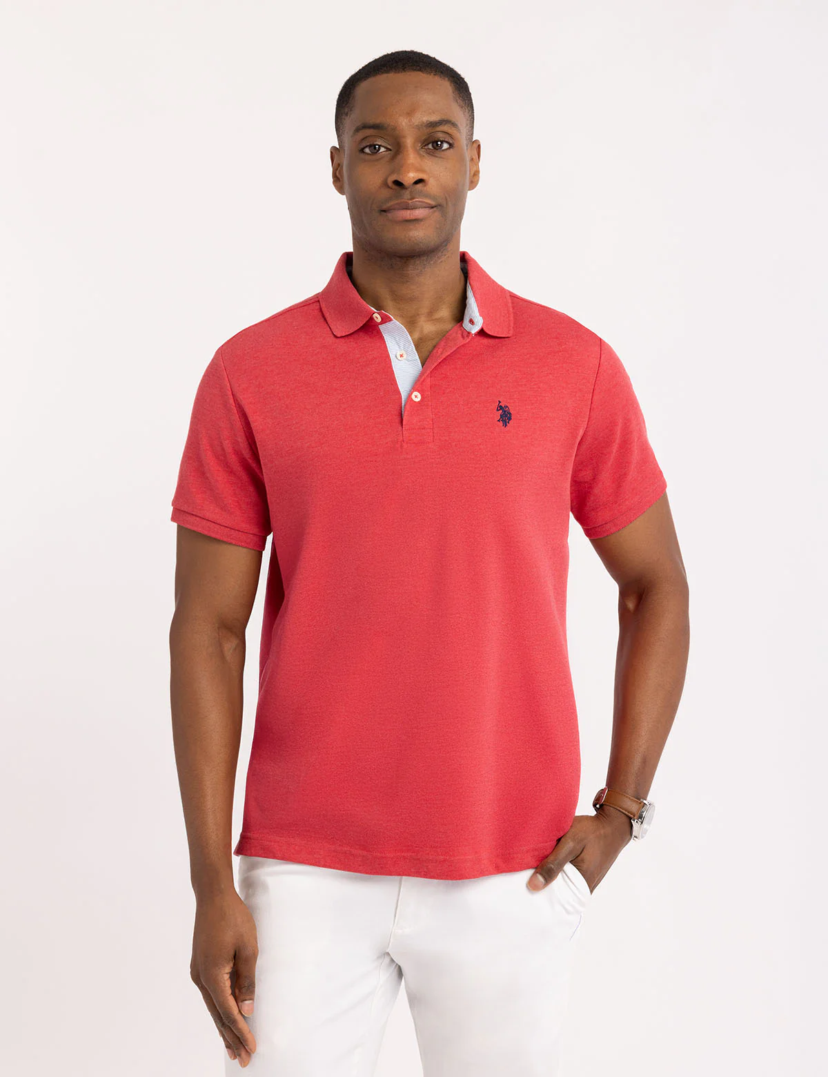 9442-solid-interlock-polo-shirt-with-woven-trim-1.webp SOLID INTERLOCK POLO SHIRT WITH WOVEN TRIM