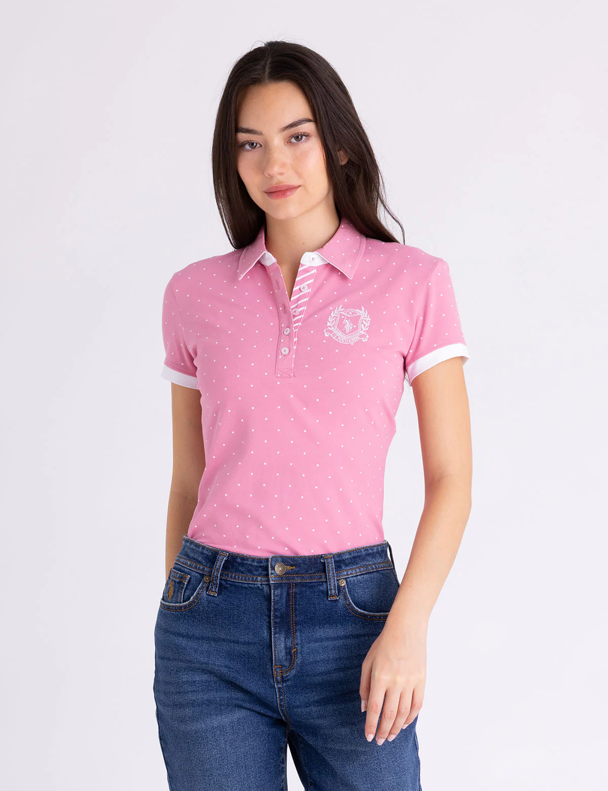 9475-dot-print-collegiate-polo-shirt-5.webp DOT PRINT COLLEGIATE POLO SHIRT