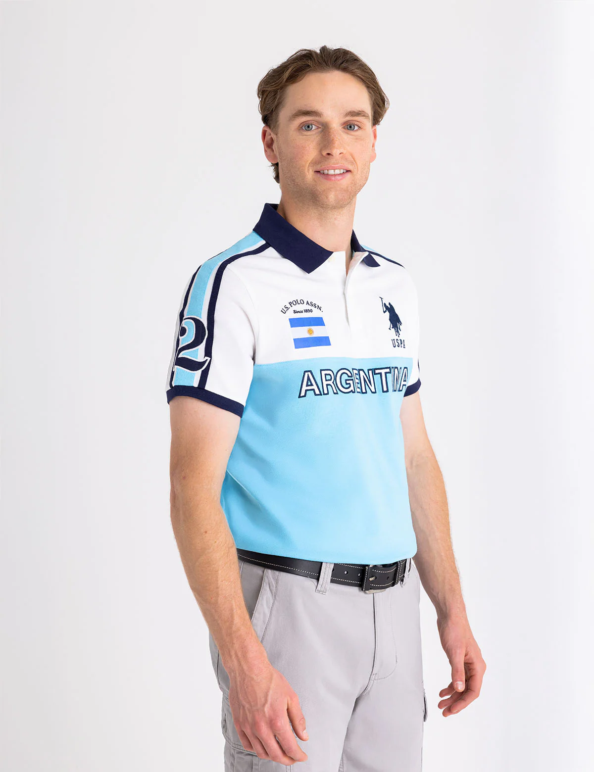 9517-argentina-color-block-pique-polo-shirt-1.webp ARGENTINA COLOR BLOCK PIQUE POLO SHIRT