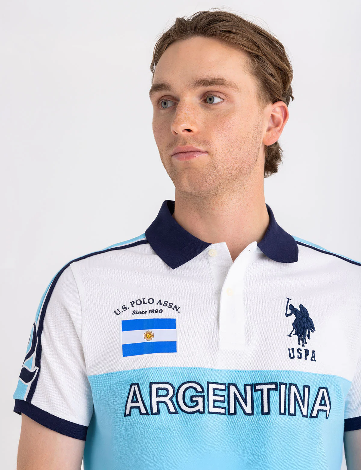 9517-argentina-color-block-pique-polo-shirt-4.webp ARGENTINA COLOR BLOCK PIQUE POLO SHIRT