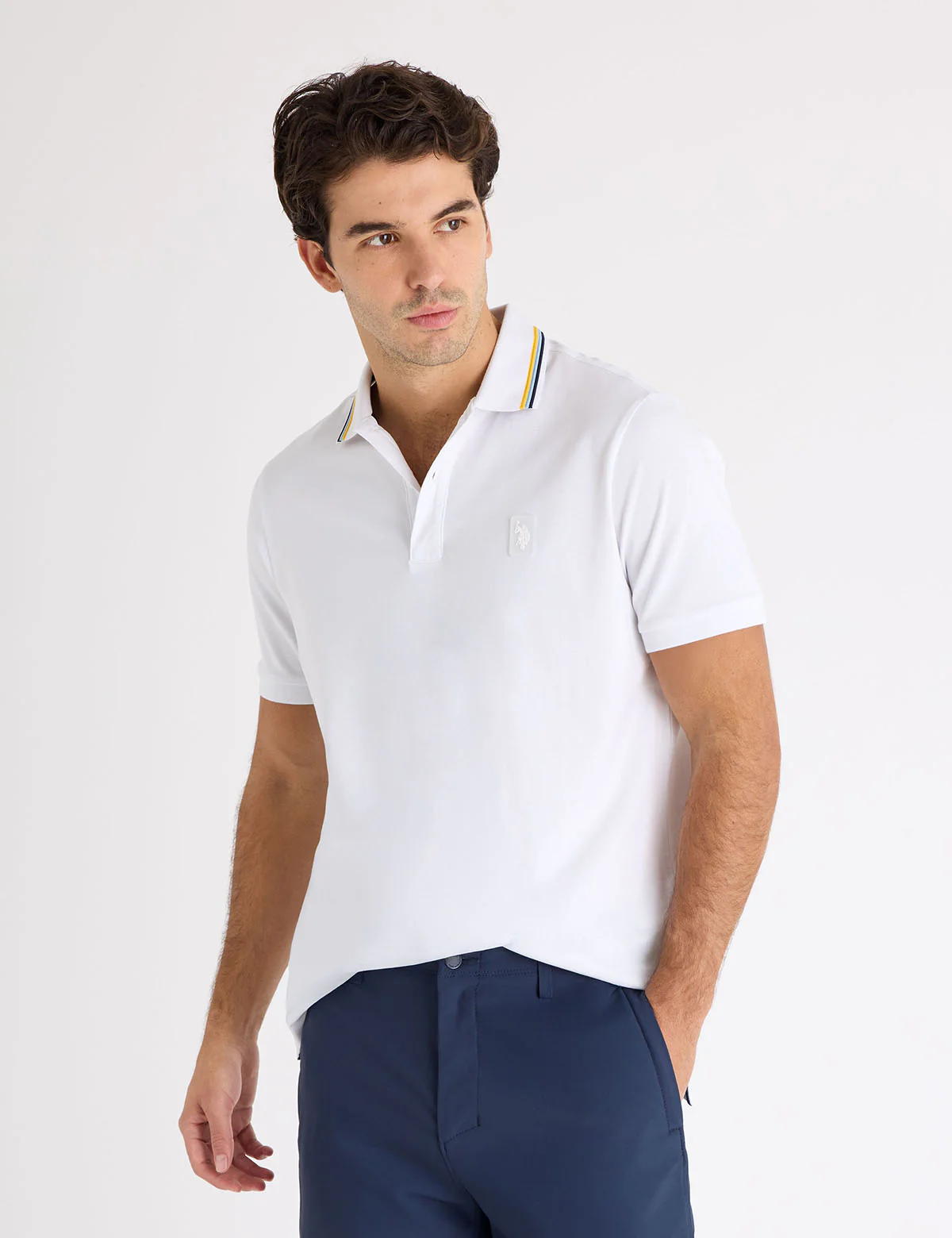 972-raised-tipped-signature-stripe-polo-shirt-2.webp RAISED TIPPED SIGNATURE STRIPE POLO SHIRT