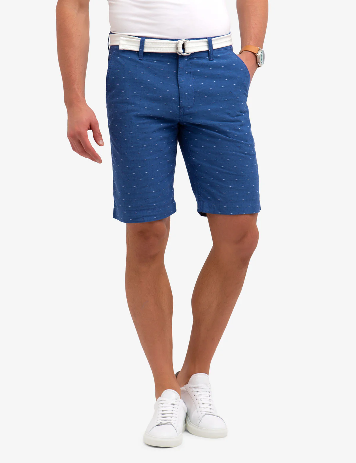 9863-belted-swiss-dot-shorts-1.webp BELTED SWISS DOT SHORTS